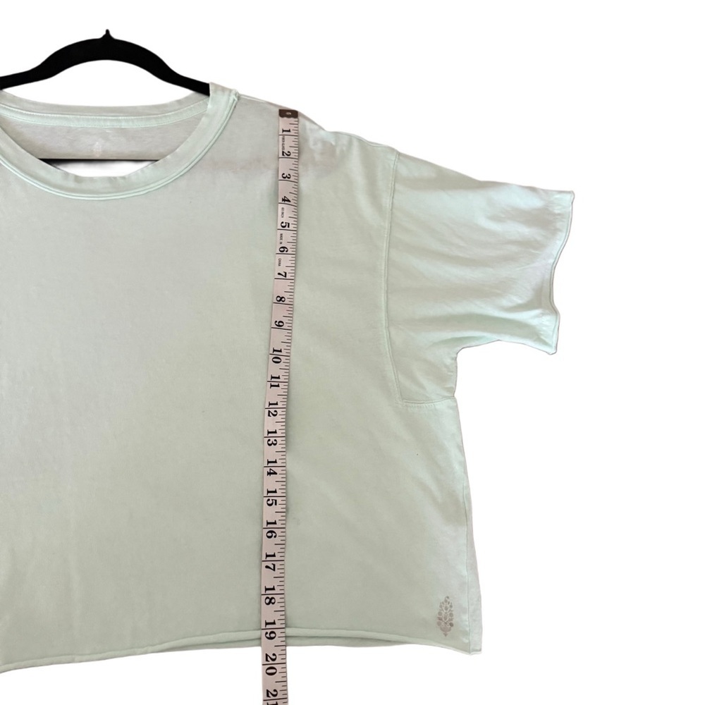FP Movement by Free People Inspire Boxy Cropped Palmeto Moon Tee Cotton - Picture 9 of 12
